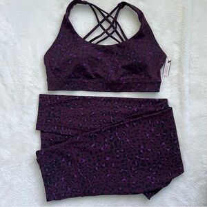 Victoria’s Secret Love Cloud Leggings + Matching Sports Bra Set Medium